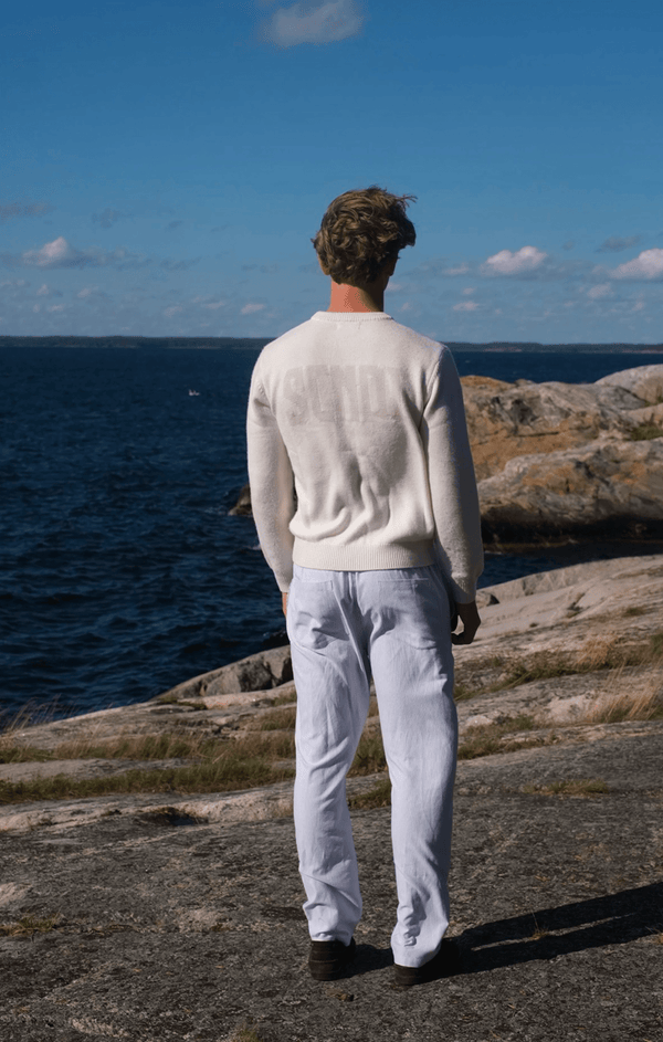 Ivory Wool Knit