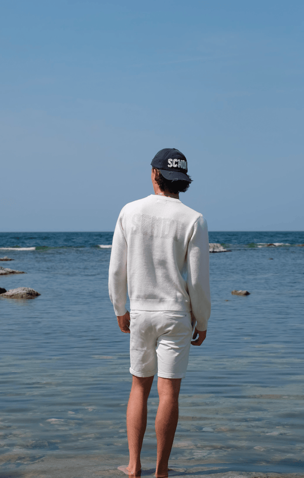 Ivory Wool Knit