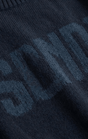 Wool Knit Navy