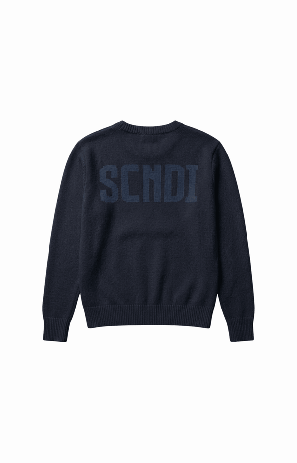 Wool Knit Navy